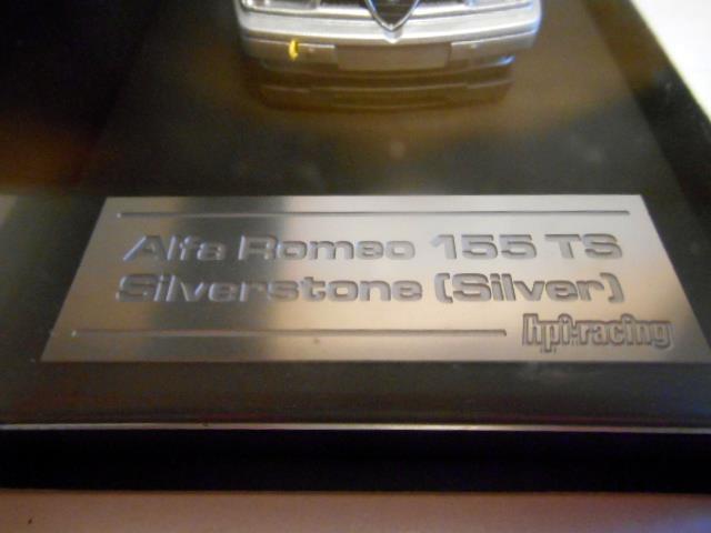 ヤフオク! hpi製 Alfa Romeo 155 TS Silver... 43hpi•racing Alfa Romeo 155 TS Silvers