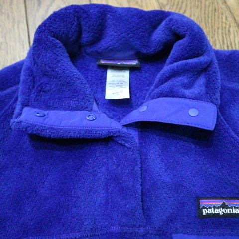 美品 patagonia Re-Tool Snap-T S ブルー フリース プルオーバー ジャケット リツール スナップT パタゴニア 25442 アウトドア_画像4