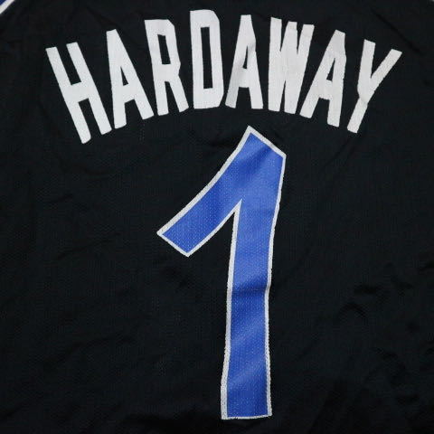 USA製 Champion NBA ゲームシャツ 30 ブラック オーランドマジック アンファニー ハーダウェイ バスケットボール ユニフォーム_画像6