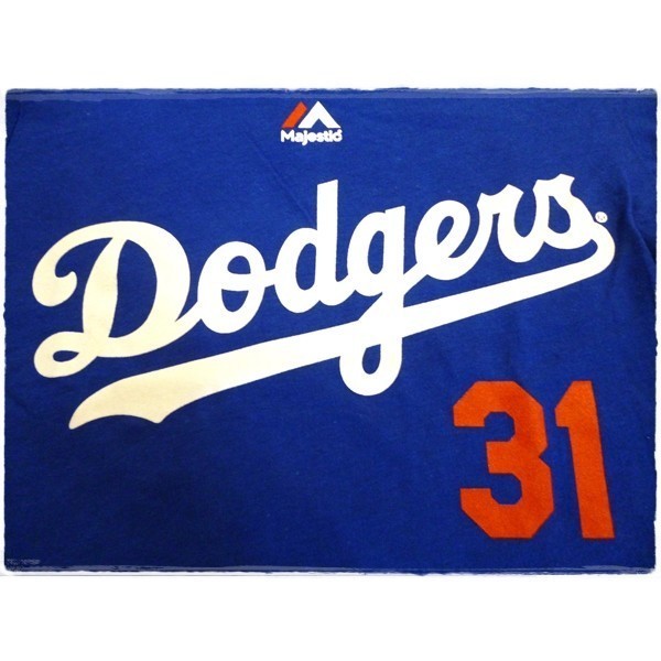 キッズ　MLB　半袖　Tシャツ　 Los Angeles Dodgers　ドジャース　#31　PEDERSON　ピーダーソン　３Ｔ　95ｃｍ　アメリカ　野球　メジャー_画像2