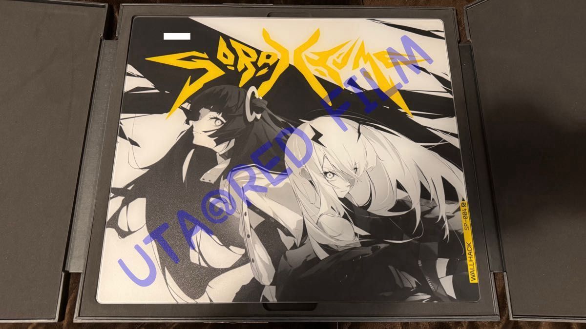 新品未使用品】WALLHACK ガラスマウスパッド SP-004 Twins【公式 新品未使用品】WALLHACK ガラスマウスパッド SP-004 Twins【公式