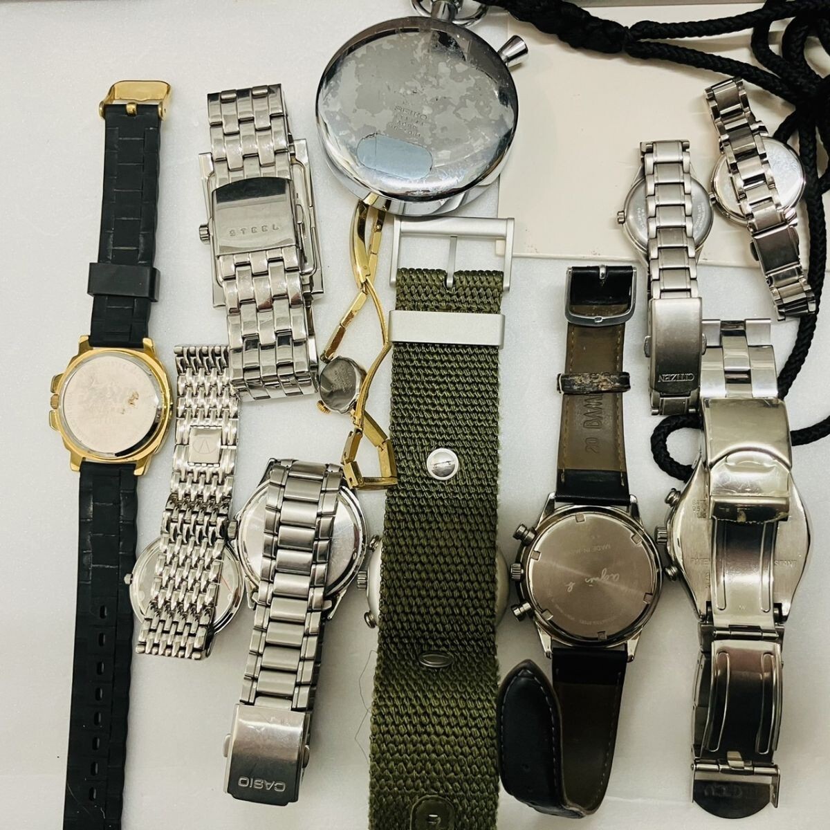 格安販売の SEIKO 20点 まとめ 腕時計 □ M381-3000 CASIO J D&G A/X CK その他