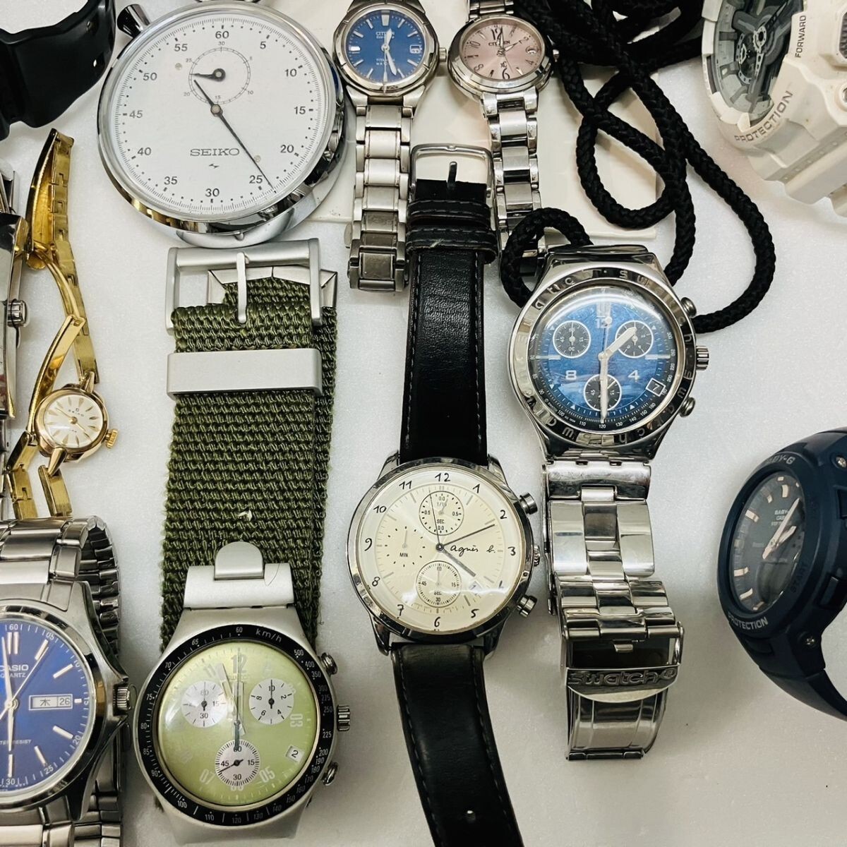 M381-3000 □ 腕時計 まとめ 20点 SEIKO CASIO CK A/X D&G J M381-3000 □ 腕時計 まとめ 20点 SEIKO CASIO CK A/X D&G J