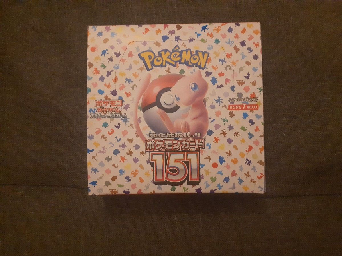 ポケモンカードゲーム スカーレット&バイオレット 強化拡張パック ポケモンカード151 シュリンクなし