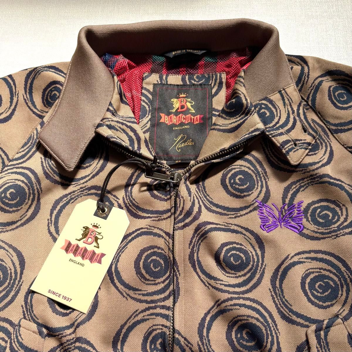 新品 2023SS 英国製 NEEDLES ニードルス BARACUTA バラクータ 新品 2023SS 英国製 NEEDLES ニードルス BARACUTA バラクータ