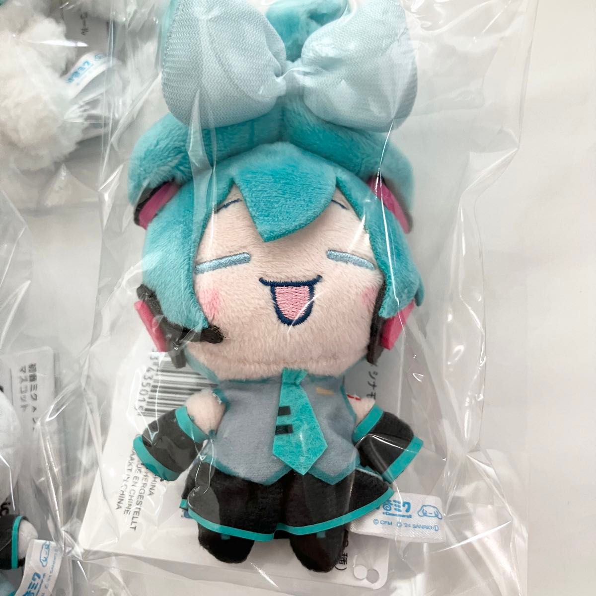 新品 初音ミク × シナモロール マスコット 全3種セット 新品 初音ミク × シナモロール マスコット 全3種セット