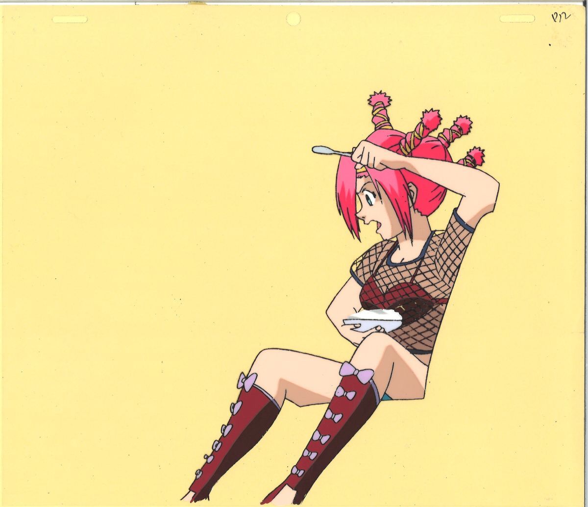 希少品】セル画 HUNTER×HUNTER メンチ フジテレビ版 冨樫義博 希少品】セル画 HUNTER×HUNTER メンチ フジテレビ版 冨樫義博