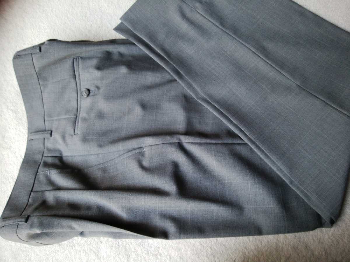 【新品未使用】3つボタン　スーツ　メンズ　92A5 M　グレー　_画像8
