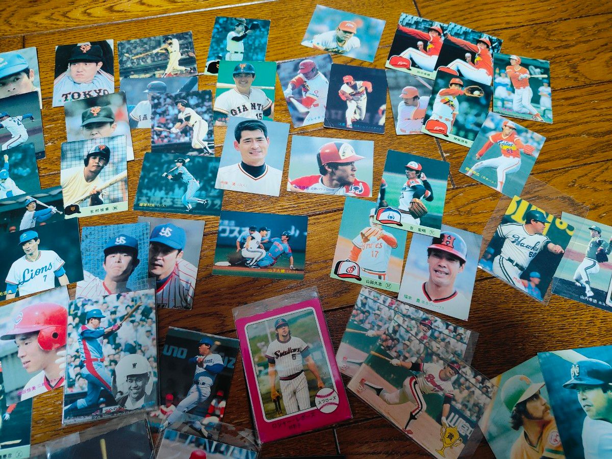 Calbee カルビー プロ野球 カード レトロ 70〜80年代 95枚