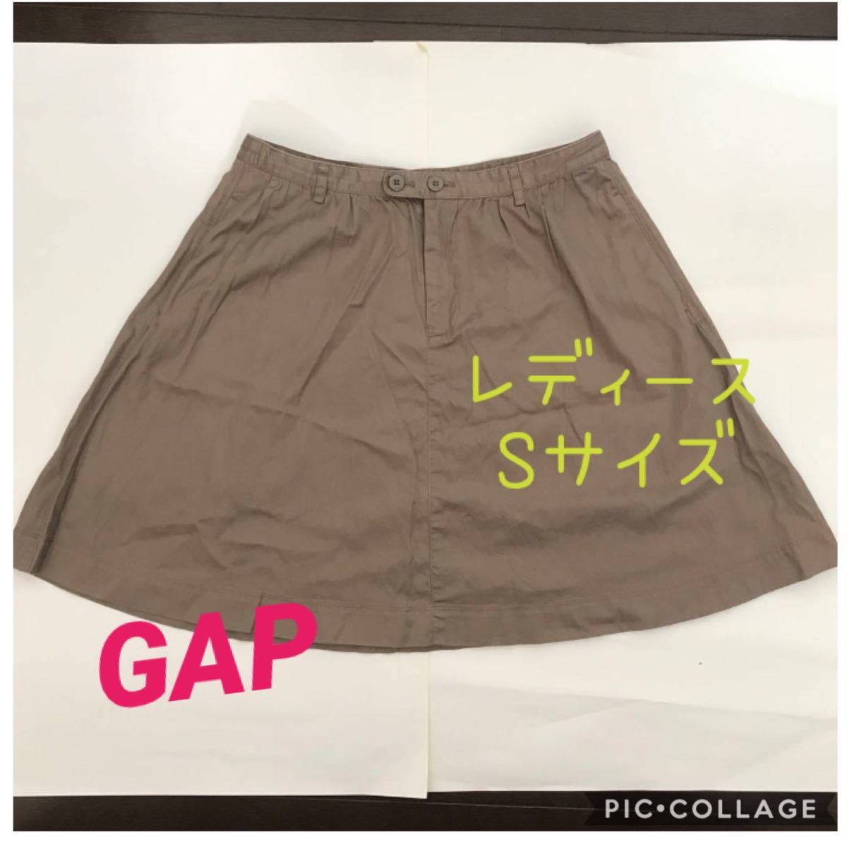 GAP ギャップ フレアー スカート レディース  キッズ 子供 茶色 ブラウン フレア アース ジュニア ティーンズ ミニ