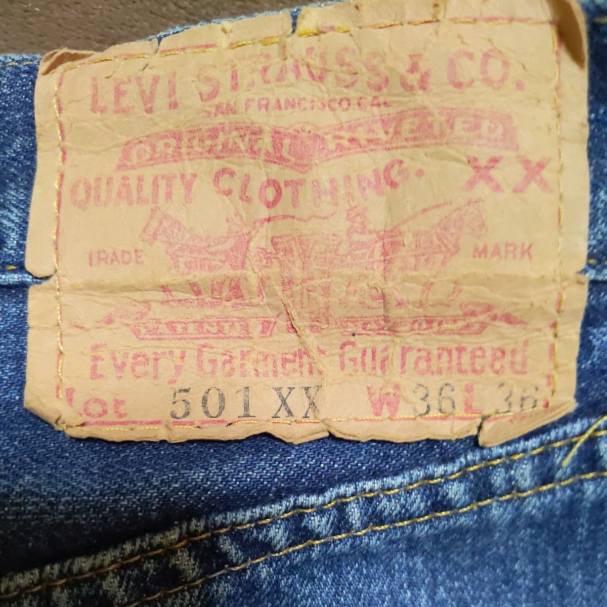 リーバイス Levis 501xx 555 赤耳 コインポケット赤耳 w36 リーバイス Levis 501xx 555 赤耳 コインポケット赤耳 w36