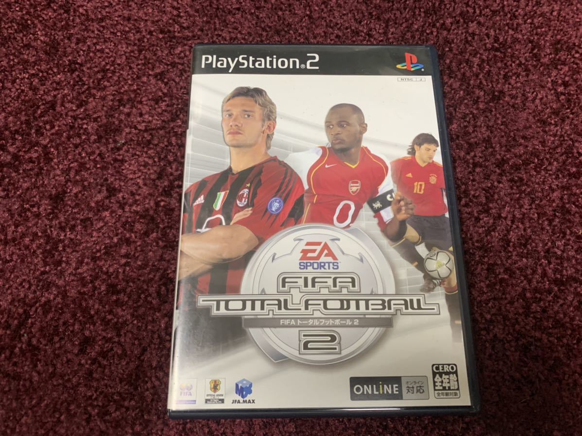 PS2 プレイステーション2 ソフト　カセット　FIFA TOTAL FOOTBALL 2 FIFA トータルフットボール2_画像1