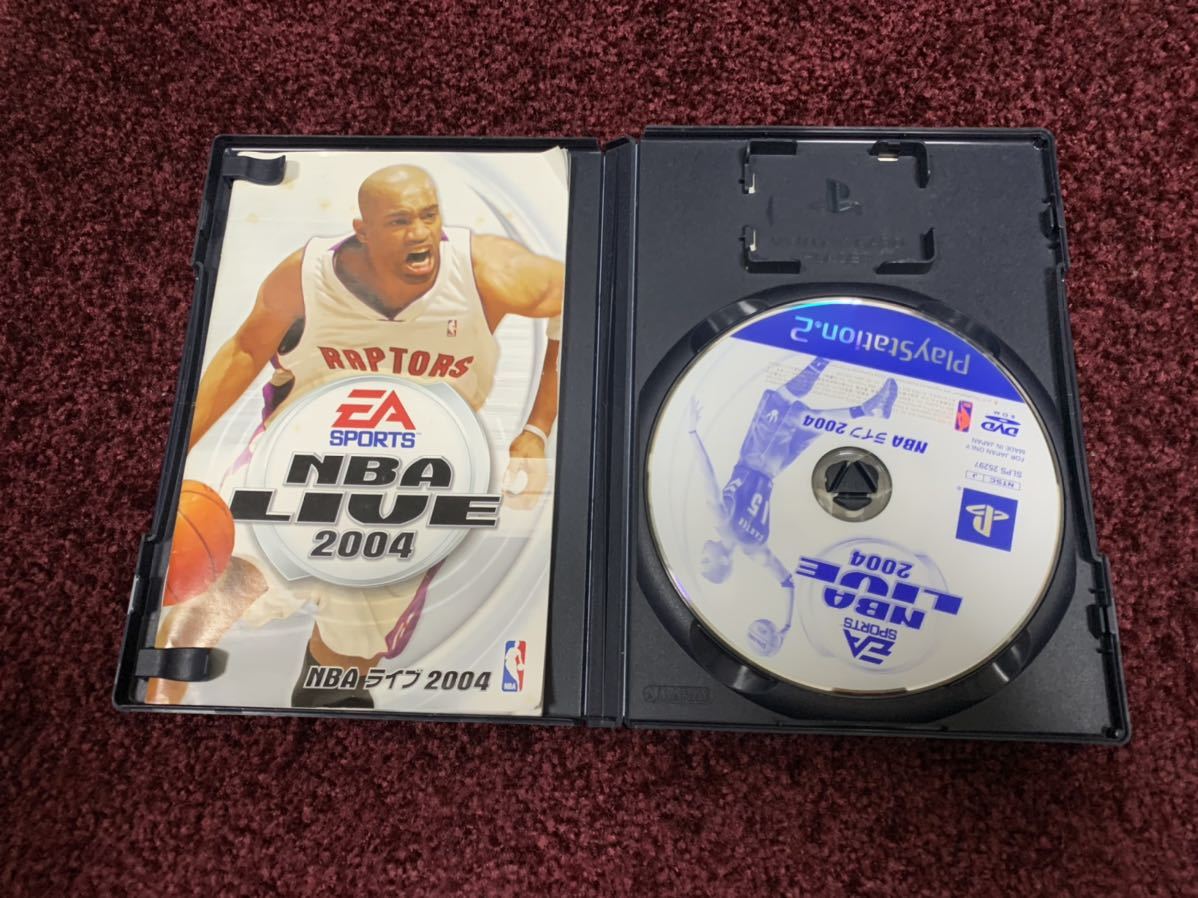 PS2 プレイステーション2 ソフト　カセット　NBA LIVE 2004_画像3