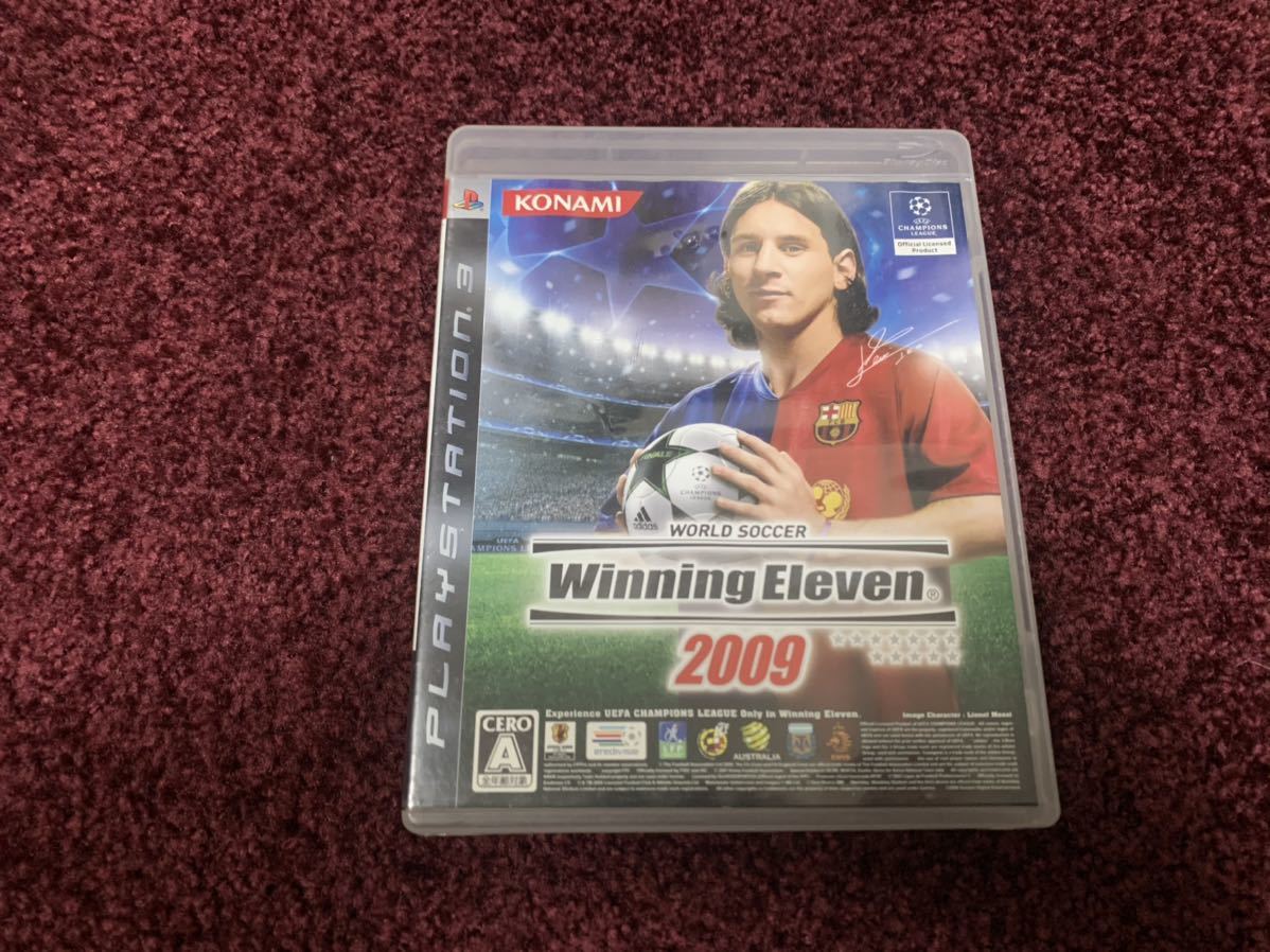  PlayStation 3 PlayStation3 PS3 game soft cassette Winning Eleven 2009uiire2009 winning eleven2009 instructions attaching 