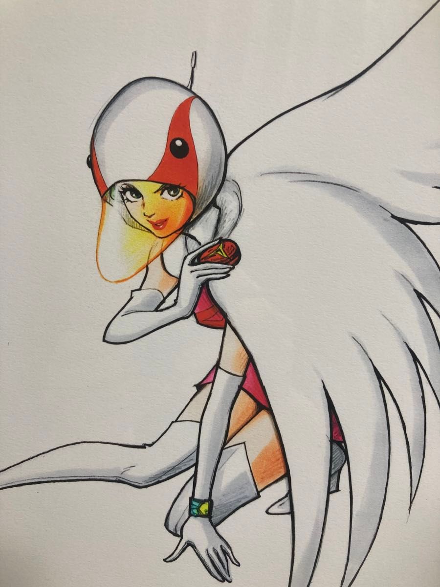 ゼニス新作モデル 真作】吉田すずか「白鳥のジュン」ジクレー 版画 直筆サイン 版画
