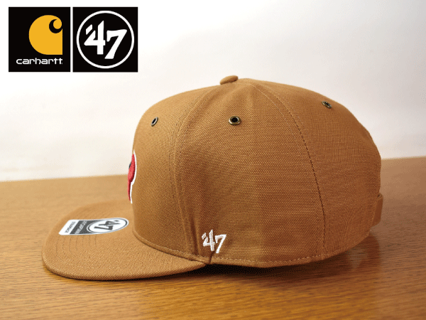 F469《未使用品》47 BRAND × Carhartt カーハート【フリーサイズ