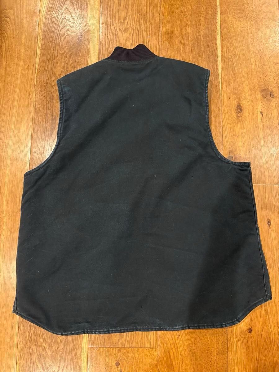 carhartt(カーハート)ダックベスト ブラック XL TALL 雰囲気系 carhartt(カーハート)ダックベスト ブラック XL TALL 雰囲気系