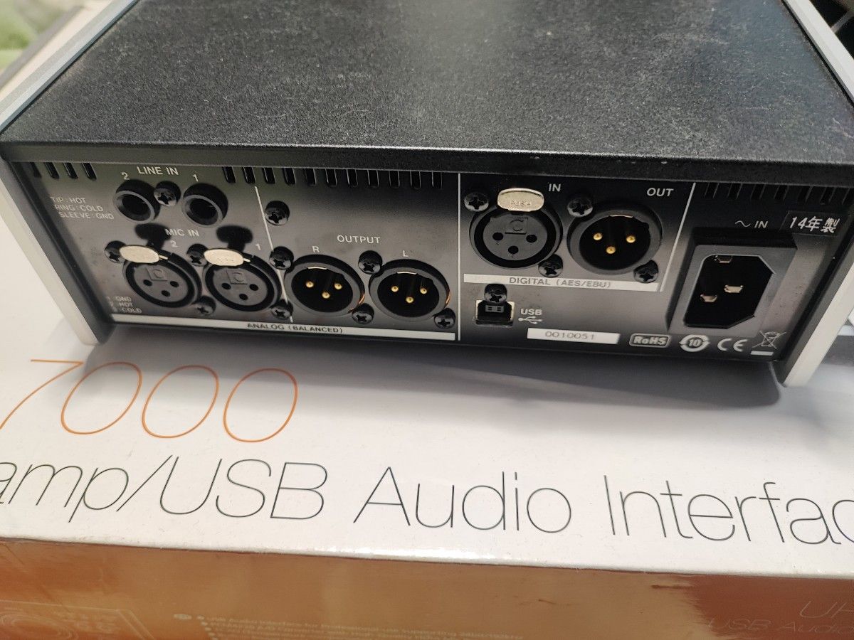 【WEB限定】 ジャンク扱い TASCAM UH-7000 USBオーディオインターフェイス DTM・DAW
