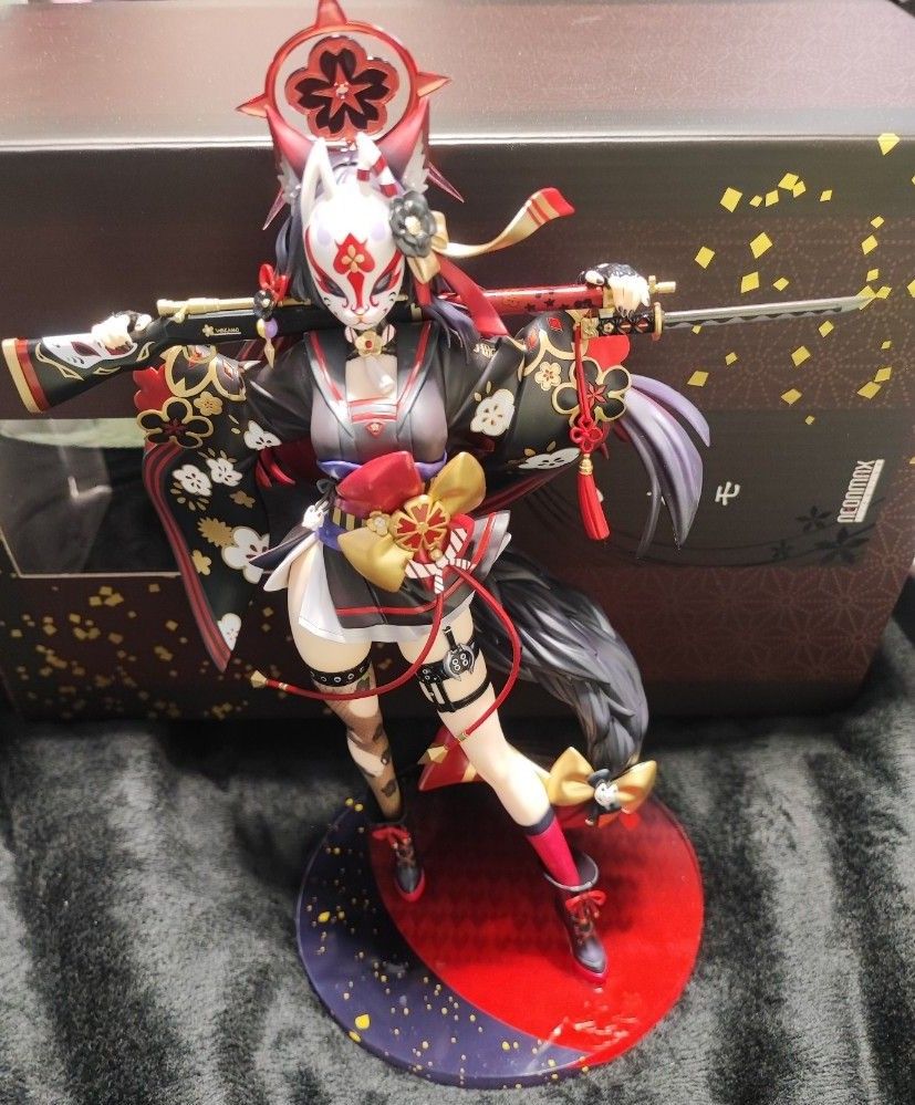 ブルアカ 狐坂ワカモ 1/7 フィギュア ネオンマックス ブルー ブルアカ 狐坂ワカモ 1/7 フィギュア ネオンマックス ブルー