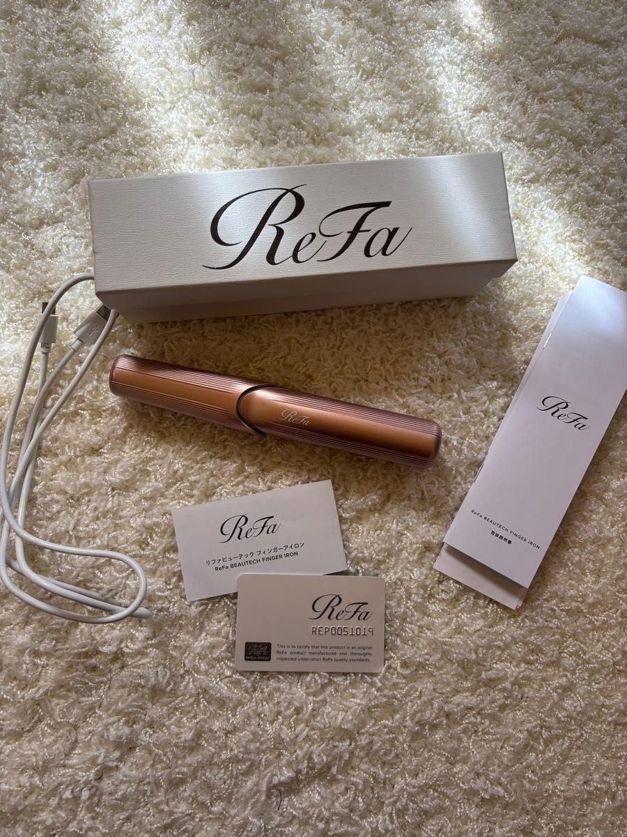 リファ ReFa フィンガーアイロン ピンク