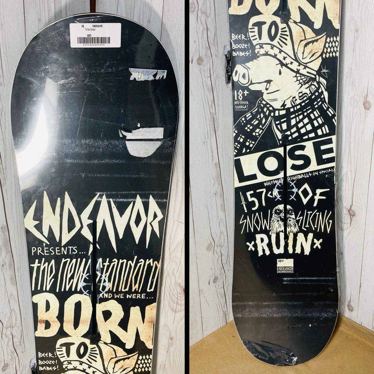 未使用 ENDEAVOR エンデバー the new standard スノーボード 未使用 ENDEAVOR エンデバー the new standard スノーボード