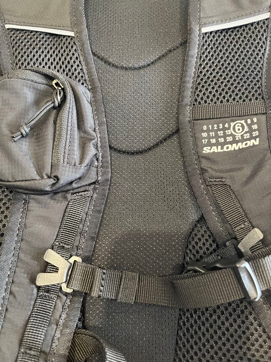 24AW新作 mm6×Salomonサロモン バックパック リュック 黒 新品 24AW新作 mm6×Salomonサロモン バックパック リュック 黒 新品