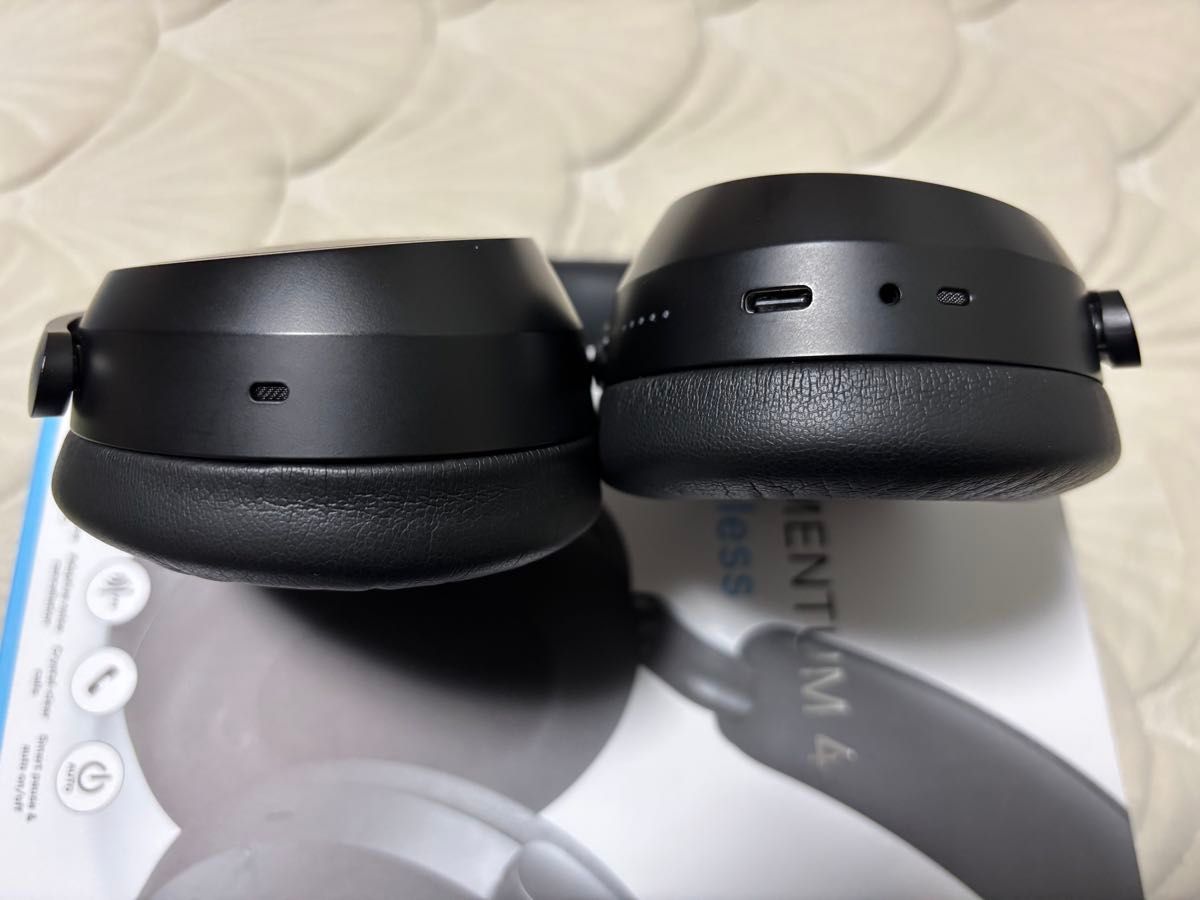 SENNHEISER MOMENTUM4 ワイヤレスヘッドホン 各種カバー付き SENNHEISER MOMENTUM4 ワイヤレスヘッドホン 各種カバー付き