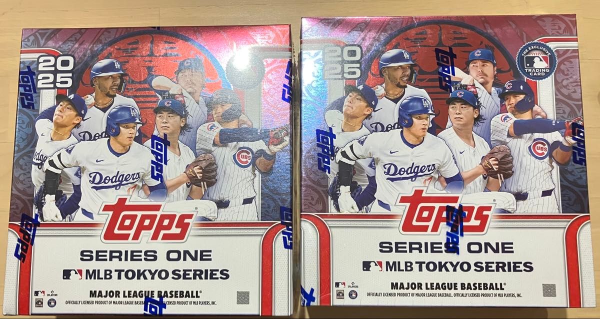 2BOXセットTopps MLB-SERIES 1 2025 MLB TOKYO SERIES 東京 2BOXセットTopps MLB-SERIES 1 2025 MLB TOKYO SERIES 東京