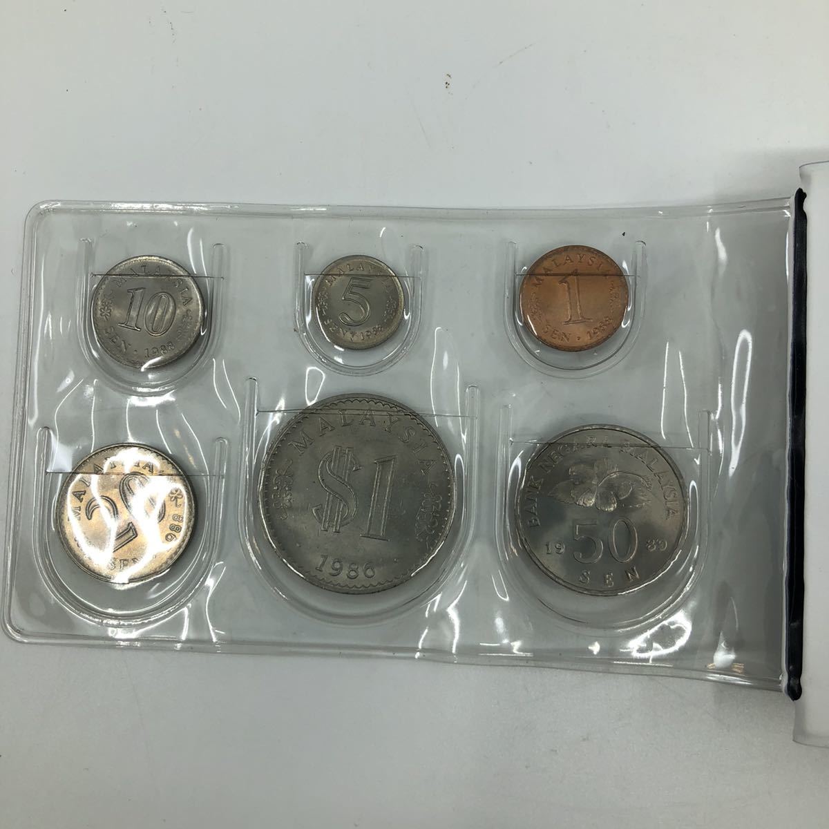 N0.3037 シンガポール マレーシア 貨幣 硬貨 セット　コイン_画像6