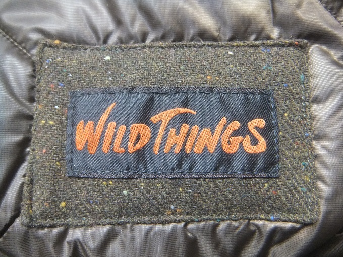  new goods * tag attaching made in Japan WILDTHINGS×KATO\' wool denali jacket M tea * Wild Things Kato Brown Prima loft PLIMALOFT