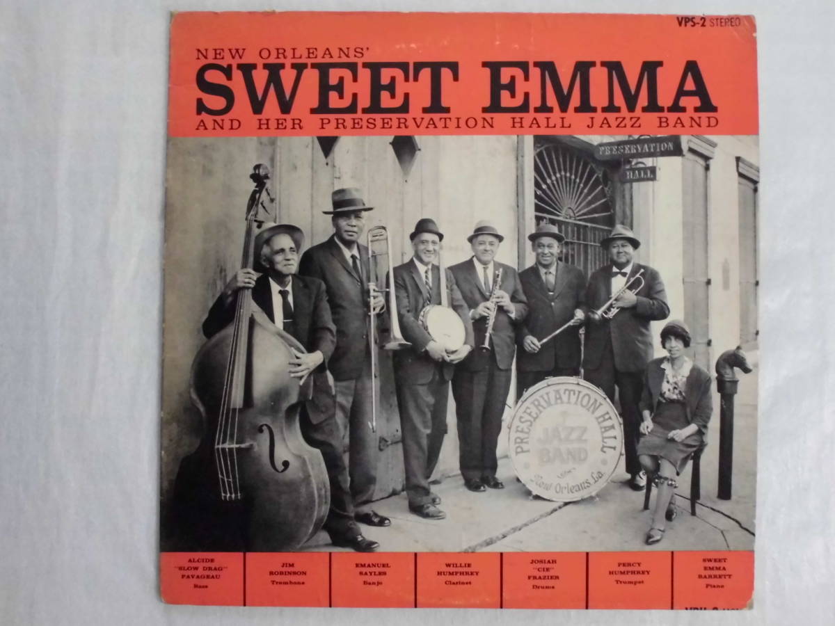 良盤屋 J-1455◆LP◆US盤　レア VPS-2 Jazz　Sweet Emma And Her Preservation Hall Jazz Band New Orleans' Sweet Emma 送料480_画像1
