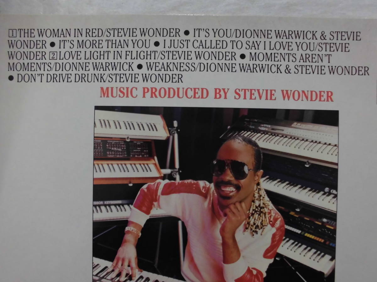 良盤屋 P-1205◆LP◆ UK盤　ZL72285 Stage & Screen　スティービー・ワンダー Stevie Wonder The Woman In Red 1984　送料480_画像8