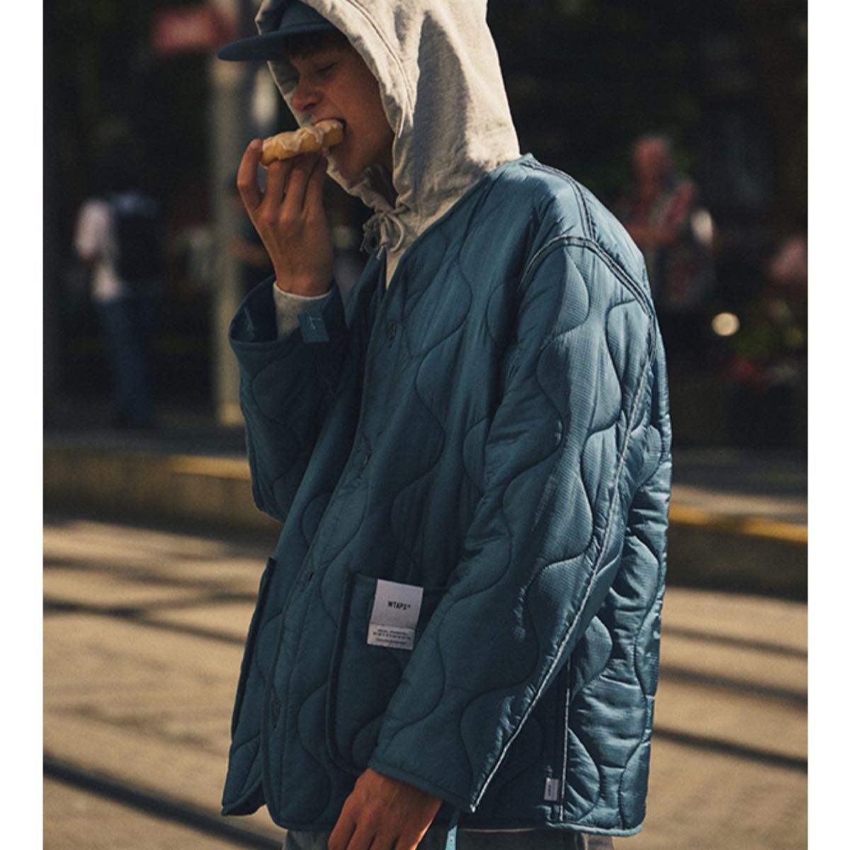WTAPS WlJ Jacket Nylon Ripstop Teal キルティング ジャケット WTAPS WlJ Jacket Nylon Ripstop Teal キルティング ジャケット