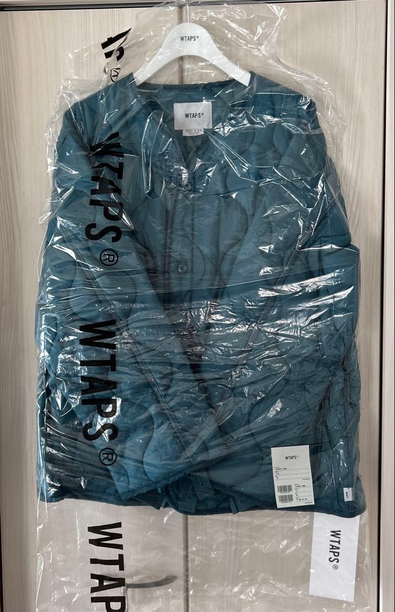 WTAPS WlJ Jacket Nylon Ripstop Teal キルティング ジャケット WTAPS WlJ Jacket Nylon Ripstop Teal キルティング ジャケット