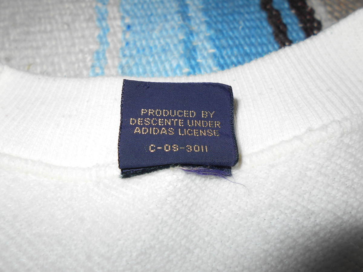 1970 годы производства CLUB ADIDAS DESCENTE Adidas Descente to зеркальный . il Vintage тренировочный футбол футбол баскетбол 