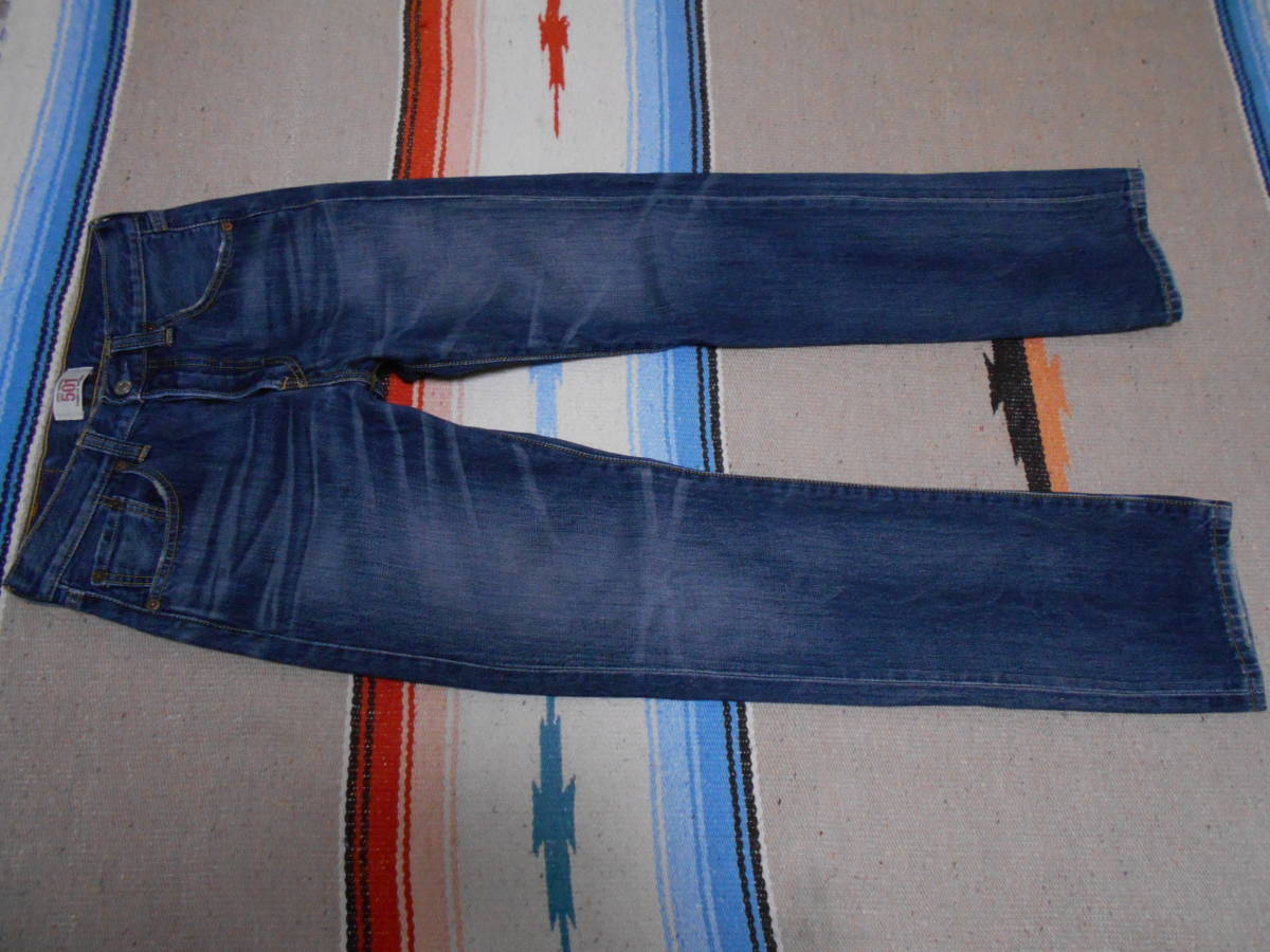 ２００８年製 Levi'sリーバイス５０１ インディゴ ビンテージ ウォッシュ ジーンズVINTAGE JEANS CALIFORNIA SANFRANCISCO DENIM ANTIQUES _画像2