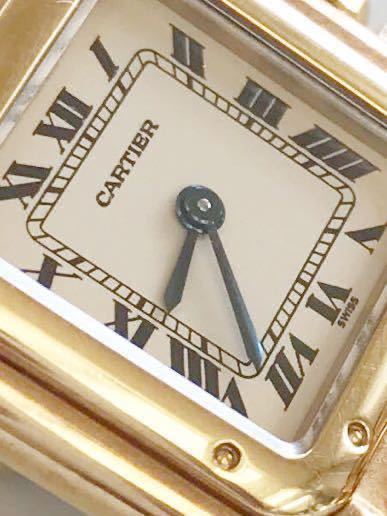  Cartier Cartier lady's bread tail SM quartz beautiful goods rare Vintage 