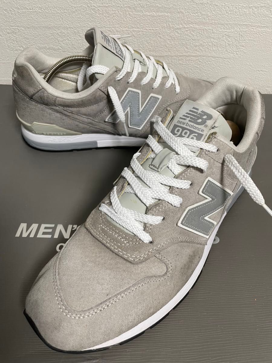 New Balance 996 グレー スニーカー 正規品 New Balance 996 グレー 28.5cm インドネシア製 スニーカー