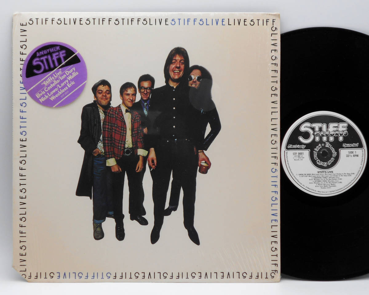 ★美品 US ORIG LP★IAN DURY,NICK LOWE,ELVIS COSTELLO他/Stiffs Live 1978年 STIFF英国ツアー 全員「Sex & Drugs & Rock & Roll」圧巻_画像1