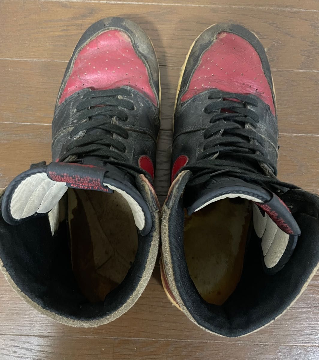 NIKE AIR JORDAN1 85年製オリジナル ブレッド ナイキ エア NIKE AIR JORDAN1 85年製オリジナル ブレッド ナイキ エア