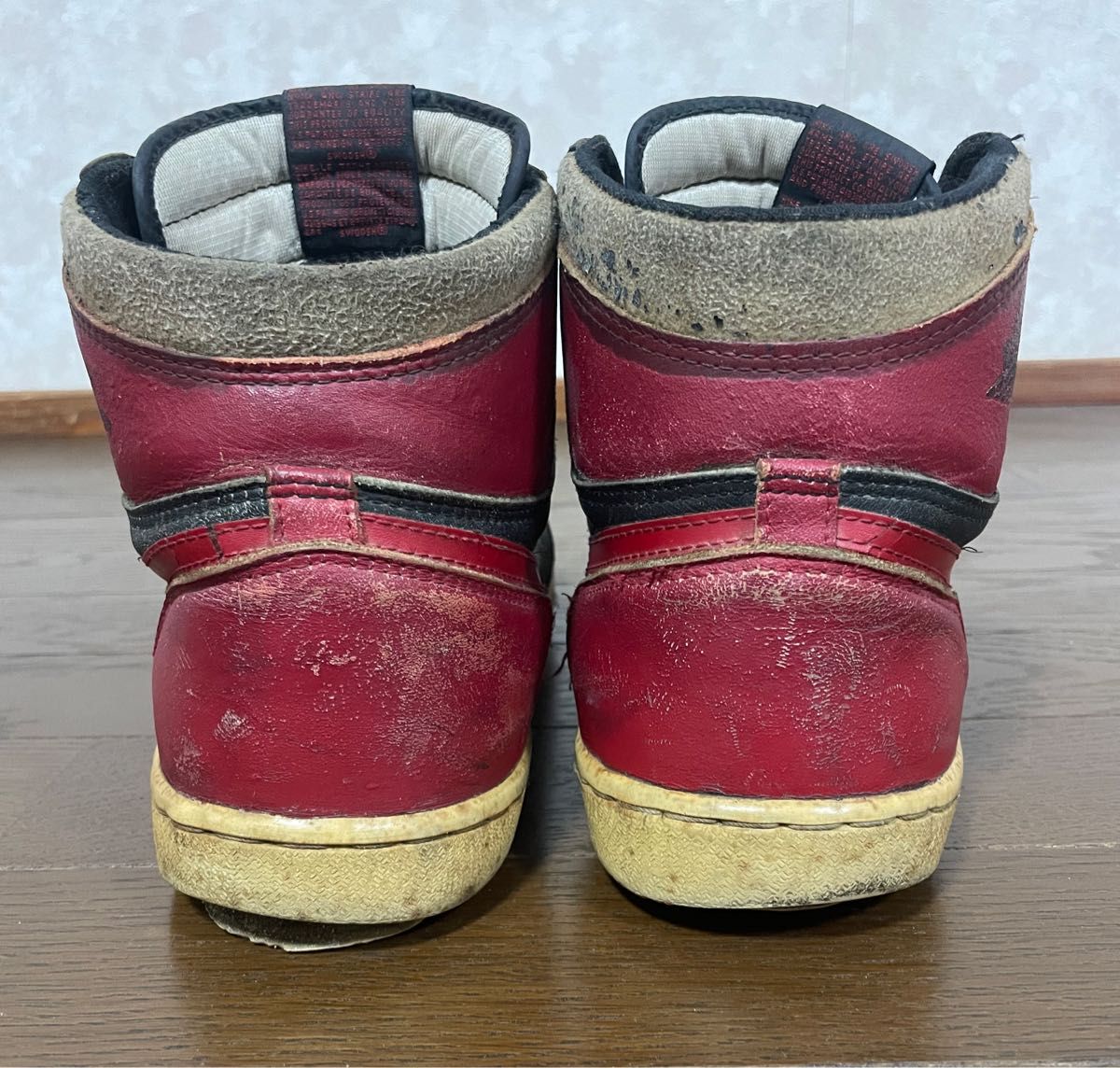 NIKE AIR JORDAN1 85年製オリジナル ブレッド ナイキ エア NIKE AIR JORDAN1 85年製オリジナル ブレッド ナイキ エア