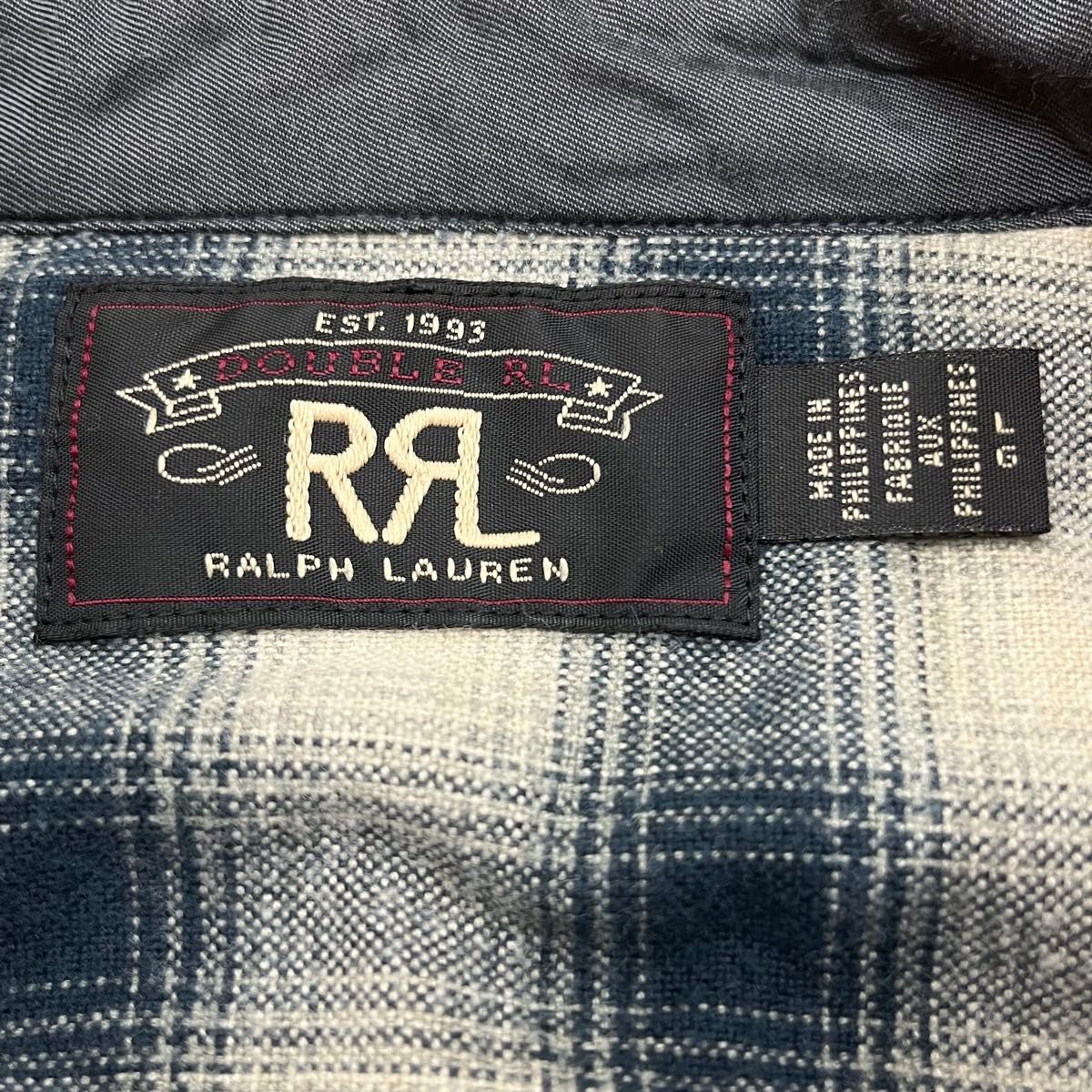 RRL ダブルアールエル オンブレチェック 木村拓哉 キムタク RRL ダブルアールエル オンブレチェック 木村拓哉 キムタク