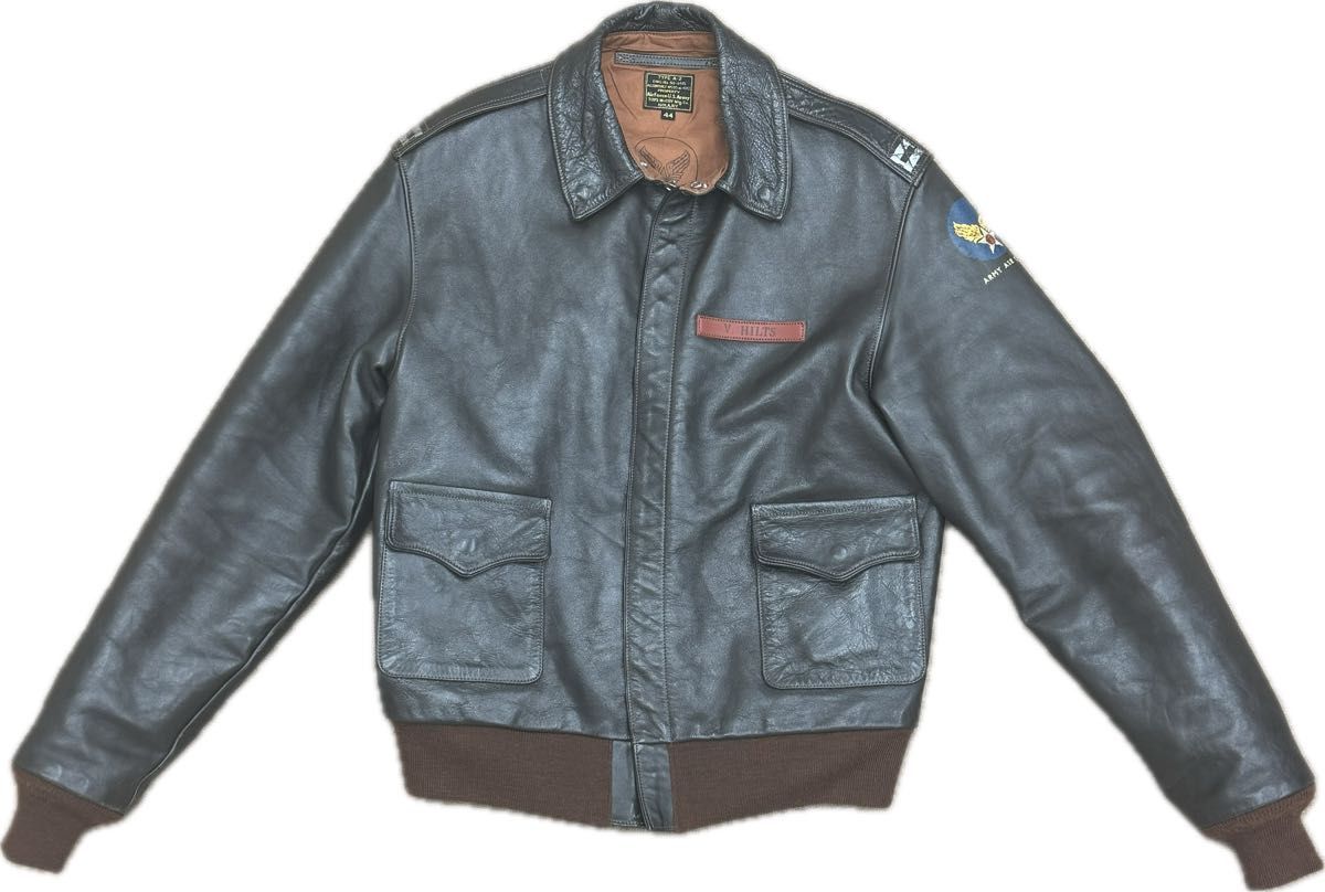 トイズマッコイ TOYS McCOY A-2 フライトジャケット サイズ44 大 トイズマッコイ TOYS McCOY A-2 フライトジャケット サイズ44 大