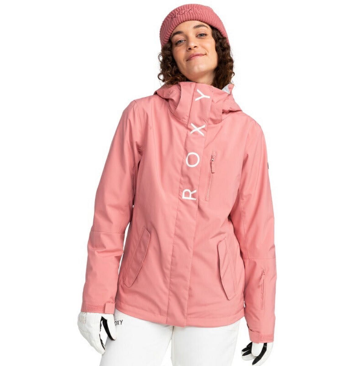 ROXY スノーボードウェア レディース 上下セット(上 ピンク/下 ROXY スノーボードウェア レディース 上下セット(上 ピンク/下