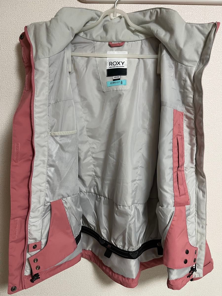 ROXY スノーボードウェア レディース 上下セット(上 ピンク/下 ROXY スノーボードウェア レディース 上下セット(上 ピンク/下