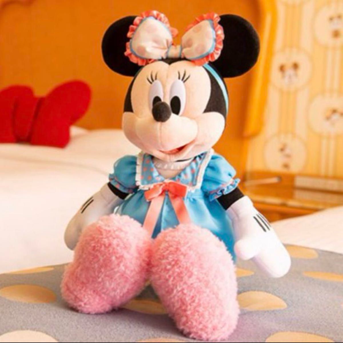 ミニー パジャマ ぬいぐるみ ディズニーランド アンバサダー ミニー パジャマ ぬいぐるみ ディズニーランド アンバサダー