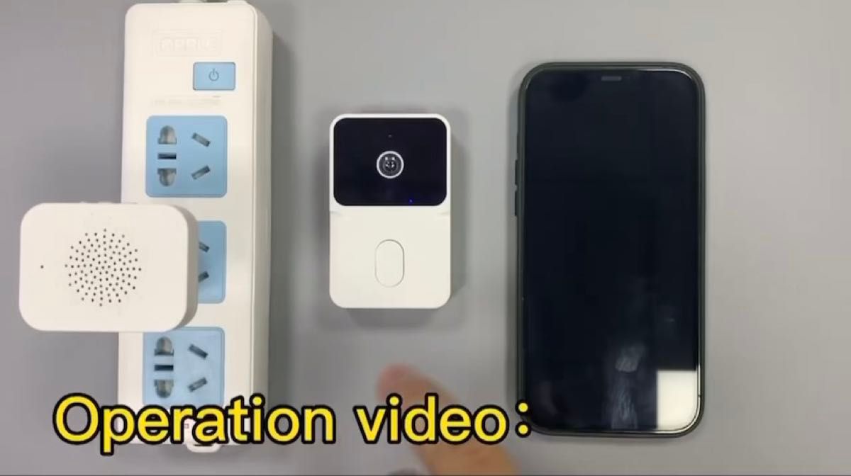 スマート ドアベル ワイヤレス スマホ連動