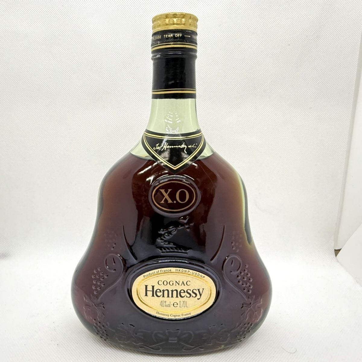 S833-SB4-1637 Hennessy ヘネシー XO グリーンボトル 金キャップ S833-SB4-1637 Hennessy ヘネシー XO グリーンボトル 金キャップ