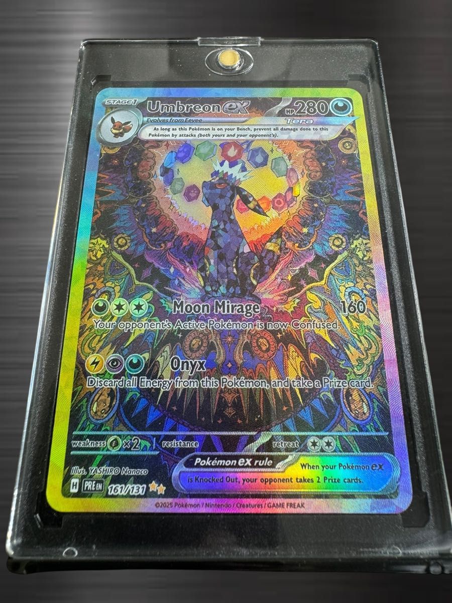 ポケモンカード テラスタルフェスex ブラッキーEX sar 英語版 ポケモンカード テラスタルフェスex ブラッキーEX sar 英語版