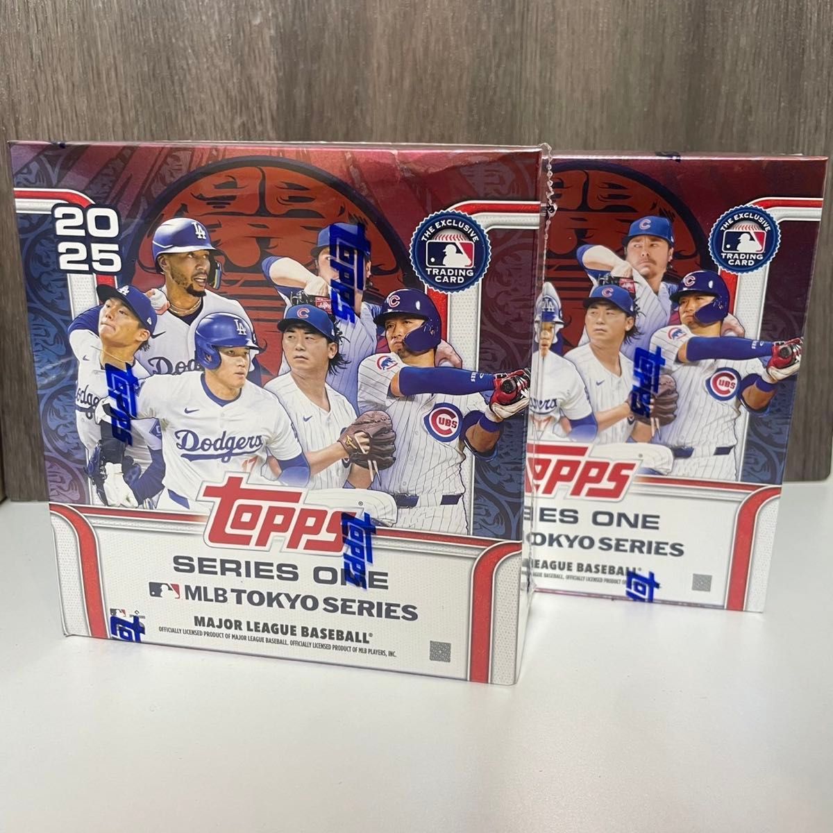 新品未開封】Topps 2025 MLB 東京シリーズ 2box セット 大谷翔平 新品未開封】Topps 2025 MLB 東京シリーズ 2box セット 大谷翔平